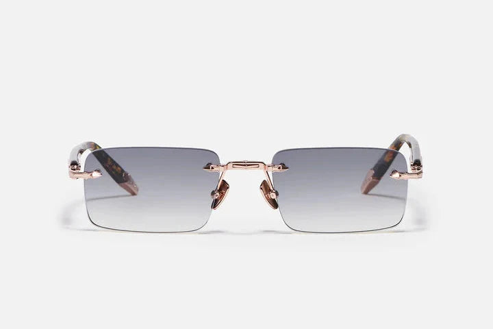 John Dalia R01 C512 Tortoise & Grey   size 54 Rectangle Sunglasses - Dayal Opticals