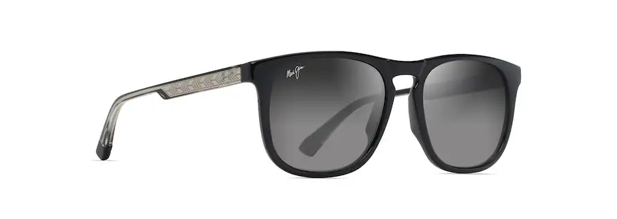 Maui Jim Kupaa Shiny Black Light Grey GS641-14 Sunglasses size 55,- Dayal Opticals   