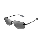 Maui Jim Lanakila Matte MATTE BLACK & GREY 624-02 Sunglasses size 52 – Dayal Opticals