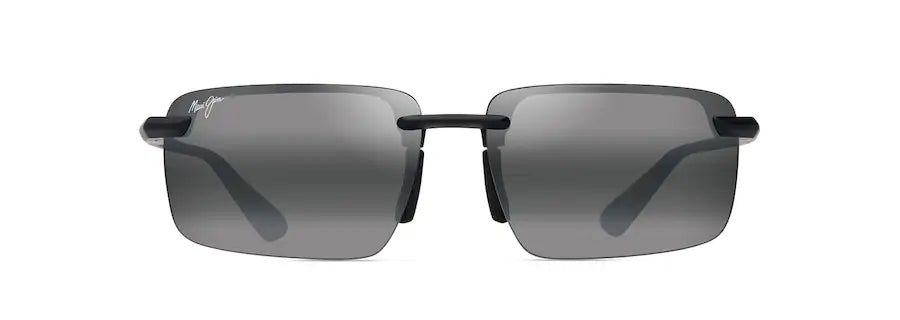 Maui Jim Lanakila Matte MATTE BLACK & GREY 624-02 Sunglasses size 52 – Dayal Opticals