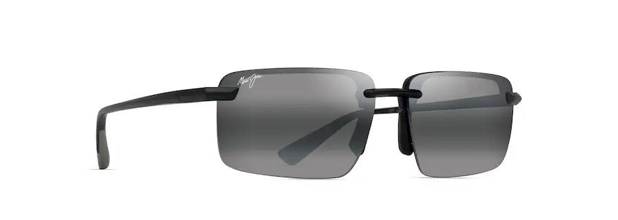 Maui Jim Lanakila Matte MATTE BLACK & GREY 624-02 Sunglasses size 52 – Dayal Opticals