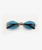 Gast Lunar Gold & Blue Lu04 Sunglasses, Size 52 - Dayal Opticals India