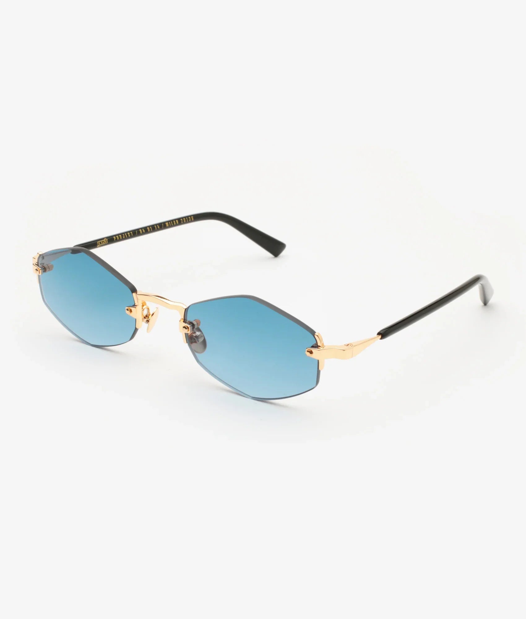 Gast Lunar Gold & Blue Lu04 Sunglasses, Size 52 - Dayal Opticals India