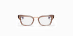 Akoni Luna Crystal Nude Grey & Rose Gold Akx419-B Size 49, Frame - Dayal opticals  