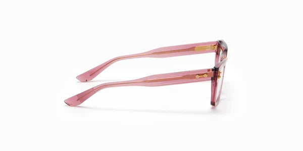 Akoni Luna Crystal Cherry & Brushed Gold Akx419-D Size 49, Frame - Dayal opticals  