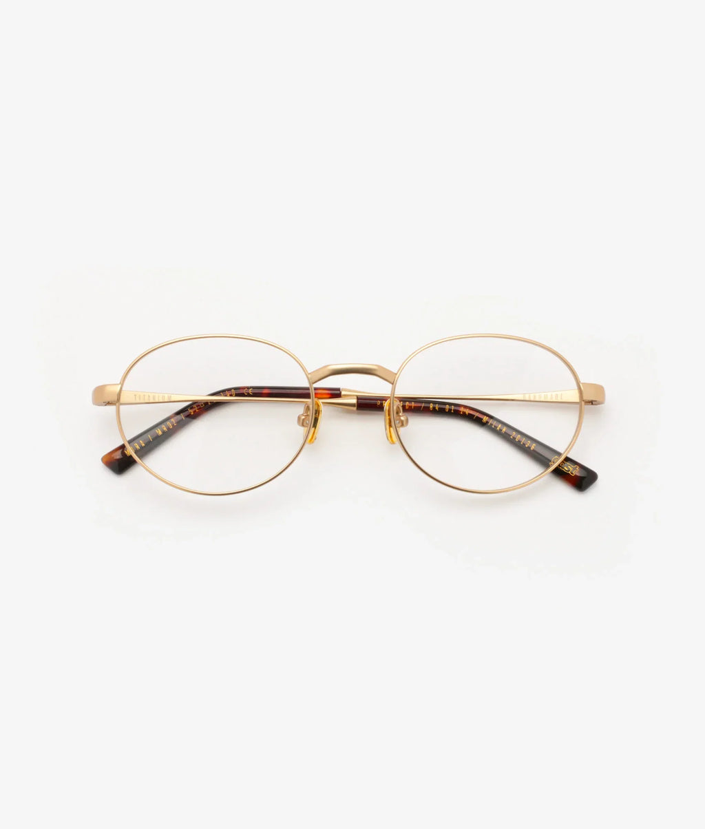 Gast Mira Matte Gold Mr02 Frame, Size 52  - Dayal Opticals India