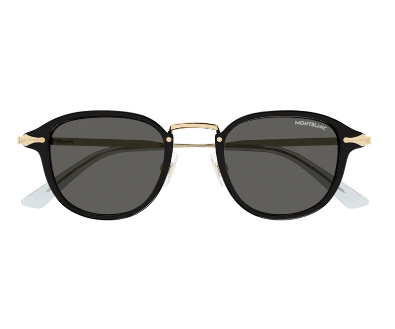 Mont Blanc 0336S Round 001 Full Rim Sunglasses 