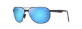 Maui Jim Castles Matte Dark Ruthenium & Black B728-17 Sunglasses, Size 62 – Dayal Opticals