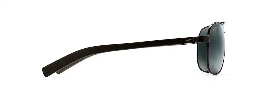 Maui Jim Guardrails Gloss Black 327-02 Sunglasses, Size 58 – Dayal Opticals