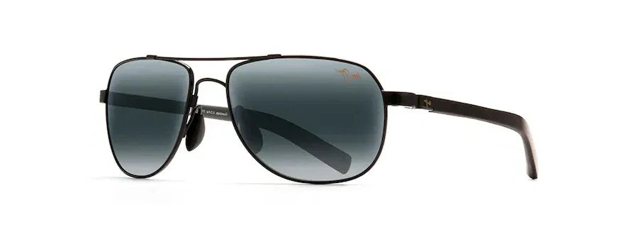Maui Jim Guardrails Gloss Black 327-02 Sunglasses, Size 58 – Dayal Opticals
