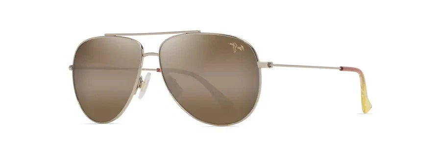 Maui Jim Hauoli Shiny Light Gold & Orange & Yellow  H665-16B Sunglasses, Size 59 – Dayal Opticals
