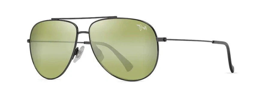 Maui Jim Hauoli  Shiny Dark Ruthenium HT665-17A Sunglasses, Size 59 – Dayal Opticals
