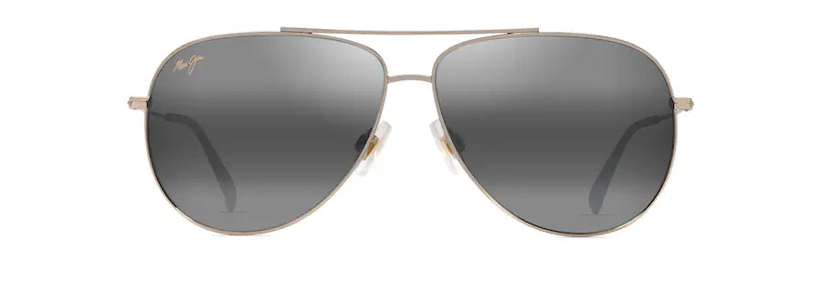 Maui Jim Hauoli Xl 
Shiny Light Gold & Crystal 674-16A Sunglasses, Size 62 – Dayal Opticals