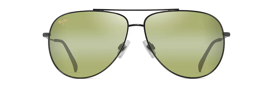 Maui Jim Hauoli Xl 
Shiny Dark Ruthenium HT674-17A Sunglasses, Size 62 – Dayal Opticals