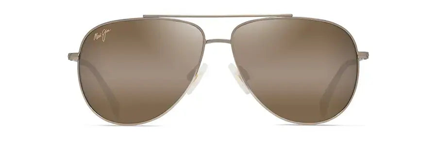 Maui Jim Hauoli XS
 Shiny Light Gold Brown H589-16
 Sunglasses, Size 56 Dayal Opticals