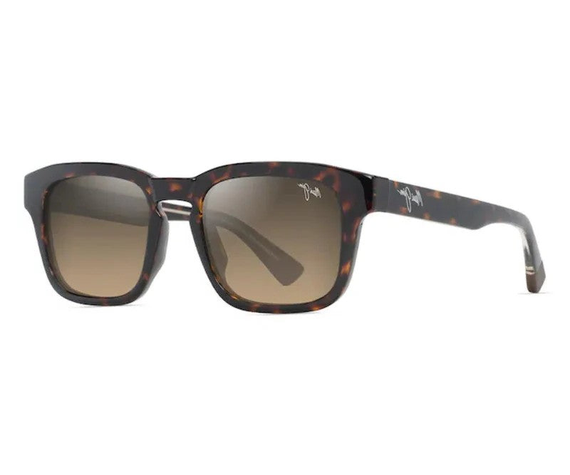 Maui Jim Maluhia HTS643-01 sunglasses, size 52, shiny dark brown havana – Dayal Opticals