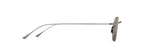 Maui Jim Mekala 
Matte Dark Ruthenium H690-17
 Sunglasses, Size 48 Dayal Opticals