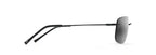 Maui Jim Ohai Gloss Black  334-02
 Sunglasses, Size 59.5 Dayal Opticals
