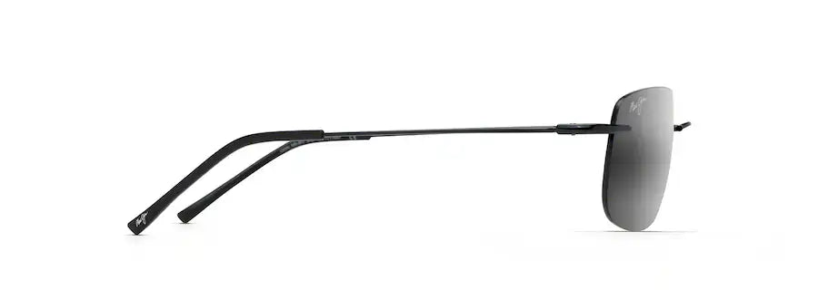 Maui Jim Ohai Gloss Black  334-02
 Sunglasses, Size 59.5 Dayal Opticals