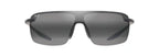 Maui Jim Palulu
Matte Black Grey  680-02
 Sunglasses, Size 99 Dayal Opticals