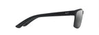 Maui Jim Pokowai Arch Matte Black Grey  439-2M Sunglasses, 58 Size  Dayal Opticals