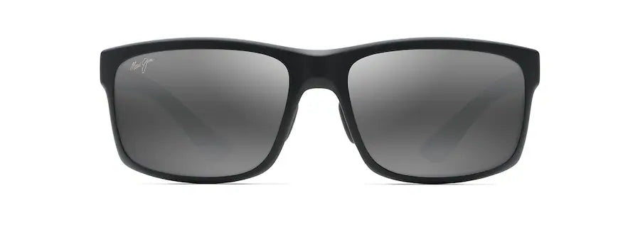 Maui Jim Pokowai Arch Matte Black Grey  439-2M Sunglasses, 58 Size  Dayal Opticals
