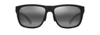 Maui Jim Puakea
Matte Black  670-02
 Sunglasses, Size 57 Dayal Opticals