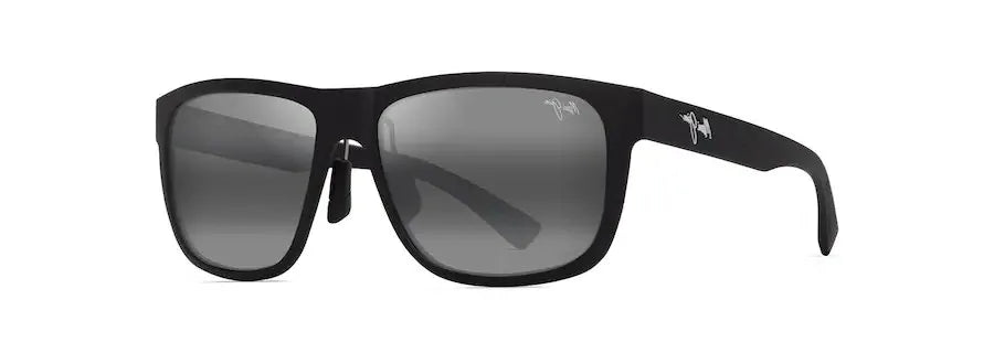 Maui Jim Puakea
Matte Black  670-02
 Sunglasses, Size 57 Dayal Opticals