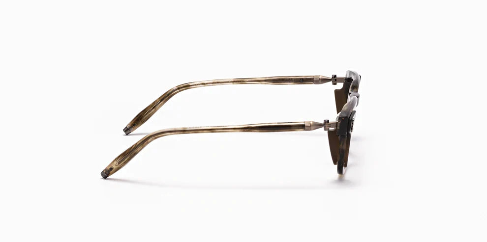 Akoni Orion Green Tortoise Swirl Akx410C Size 50, Frame - Dayal opticals     