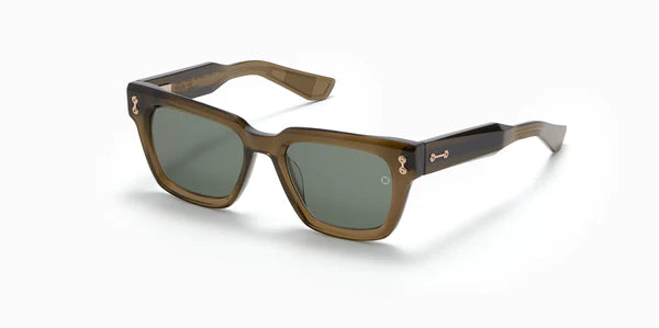 Akoni Pyxis Crystal Olive Aks111-B Size 52, Sunglasses - Dayal opticals  