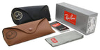 RAYBAN RB4454 FLACKO 1359B1 53 SUNGLASSES