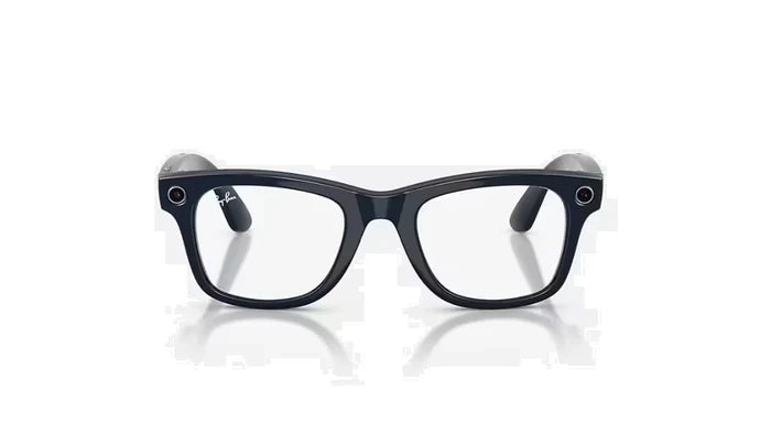 Ray-Ban Meta 4012 Smart Glasses in Shiny Cosmic Blue with Sapphire Transition Lenses