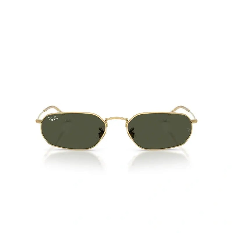 Ray Ban 3947 Black 001 Arista Gold Green  Sunglasses, Size 54 – Dayal Opticals