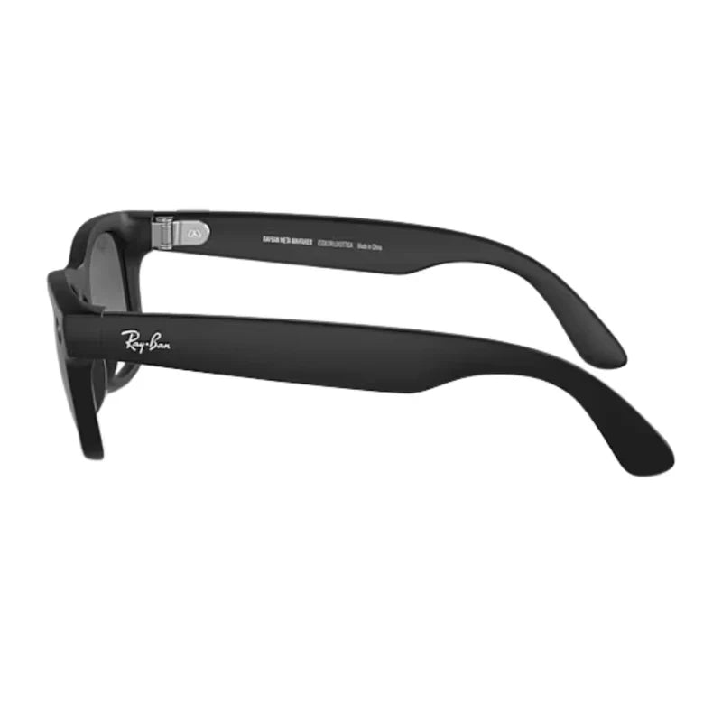 Ray-Ban Meta 4008 Matte Black Polar Gradient Graphite Smart Glasses - Dayal Opticals 