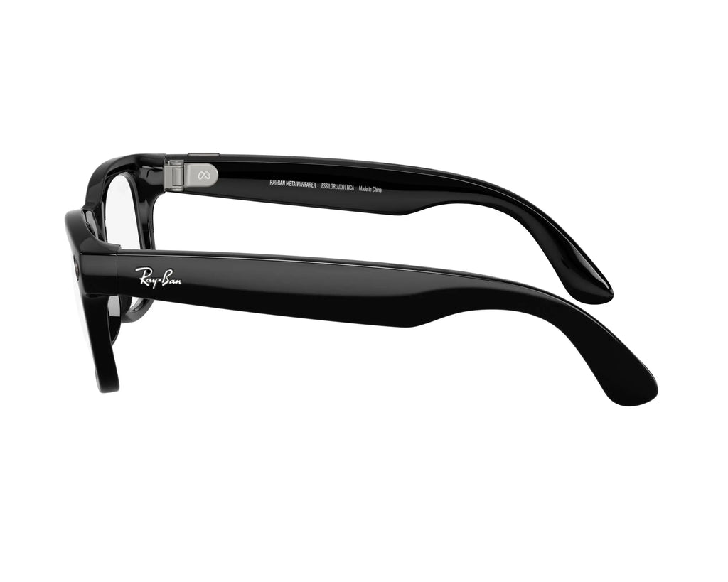 Ray-Ban Meta 4012 Shiny Black smart glasses with Transition Graphite Green lenses – Dayal Opticals