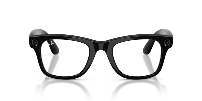Ray-Ban Meta 4012 Shiny Black smart glasses with Transition Graphite Green lenses – Dayal Opticals