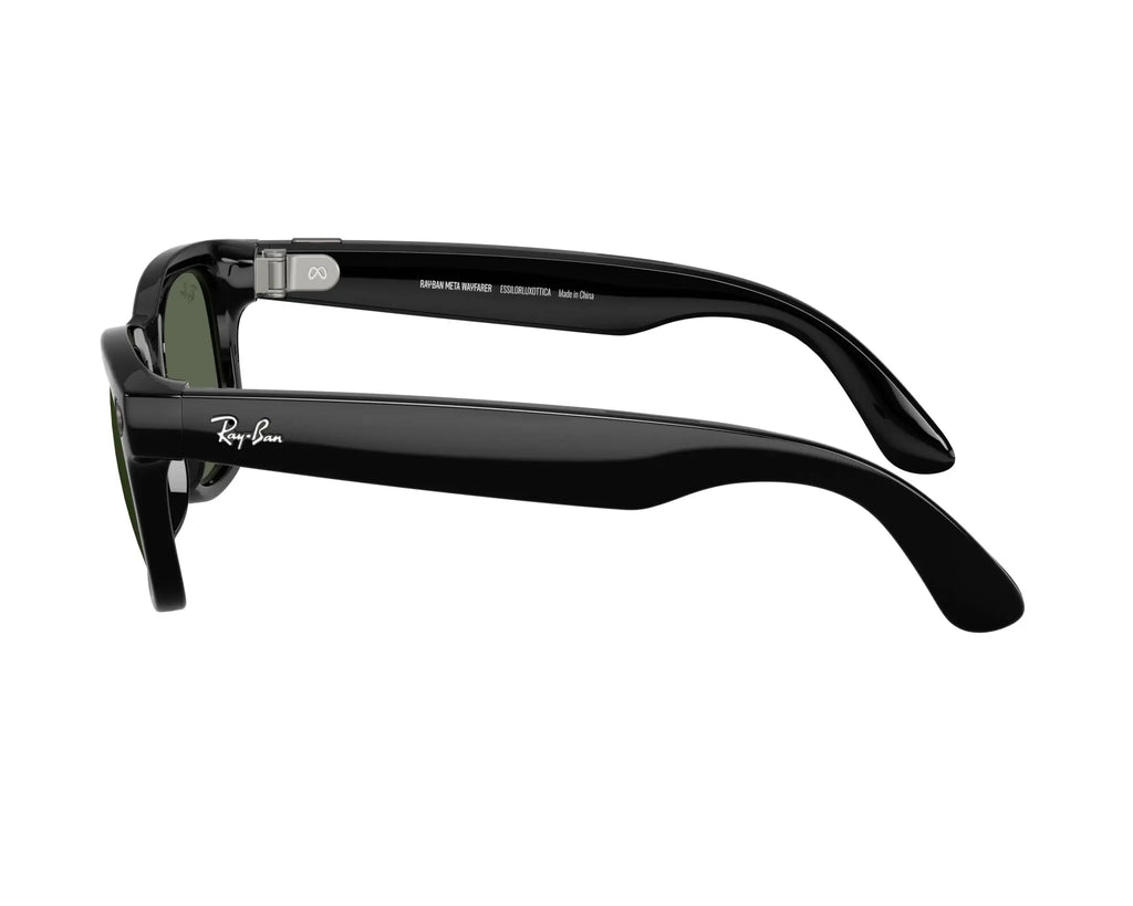 RAY BAN META 4012 SHINY BLACK G15 GREEN