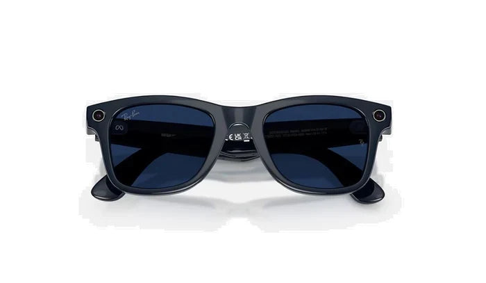 Ray-Ban Meta 4012 Smart Glasses in Shiny Cosmic Blue with Sapphire Transition Lenses