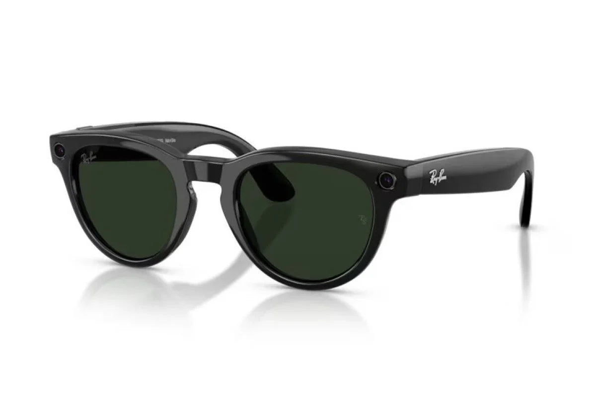 Ray-Ban Meta 4013 (Gen 2) Shiny Black Transition Graphite Green Headliner Smart Glasses
