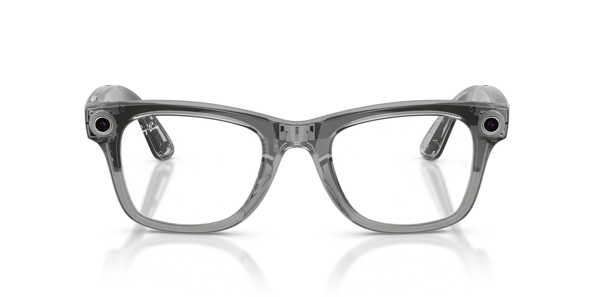 RAY BAN META 4012 WAYFARER GREY LIGHTWEIGHT SAPPHIRE TRANSITION