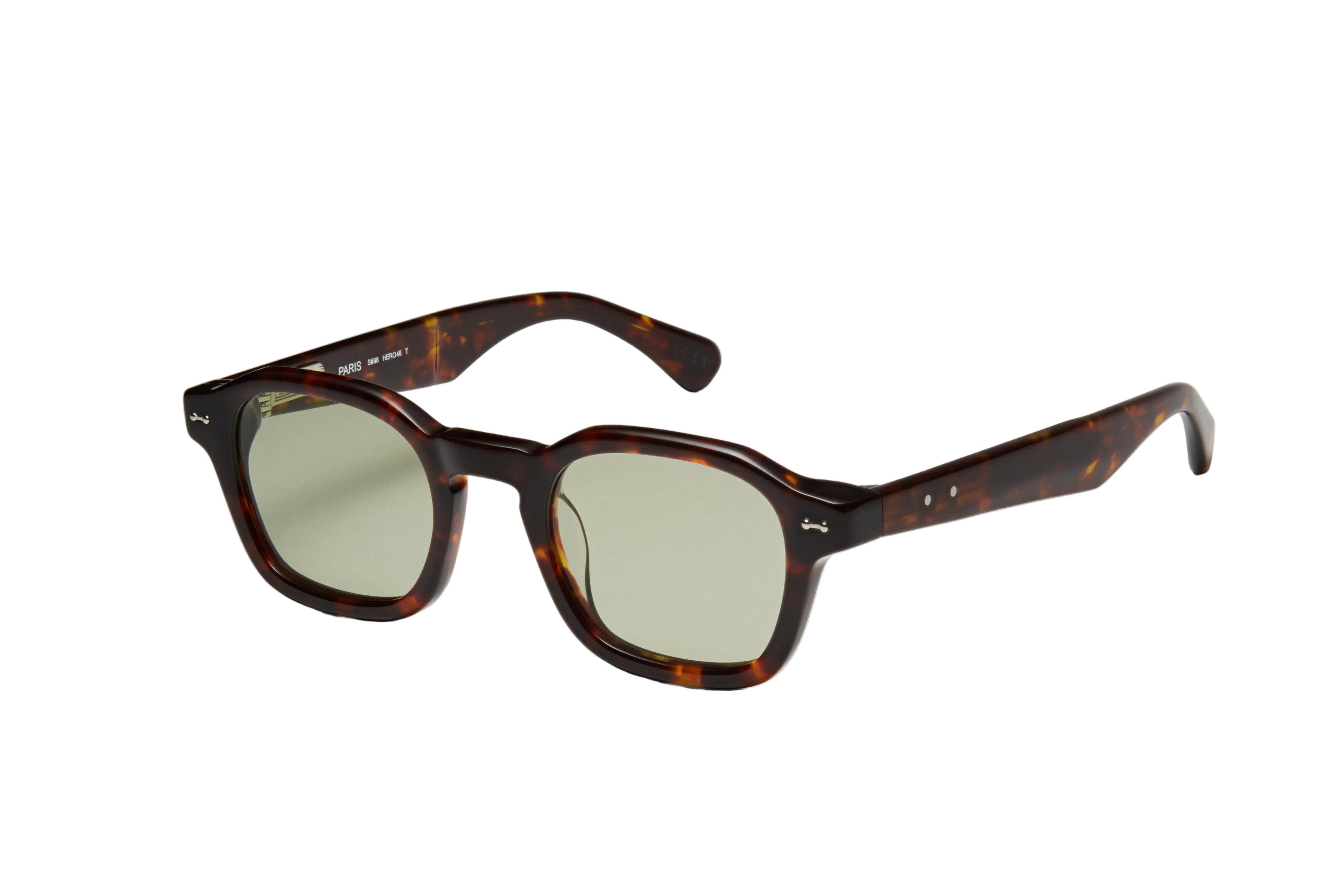 PETER AND MAY S98 SUN HERO TORTOISE GRN 46 KIDS SUNGLASSES