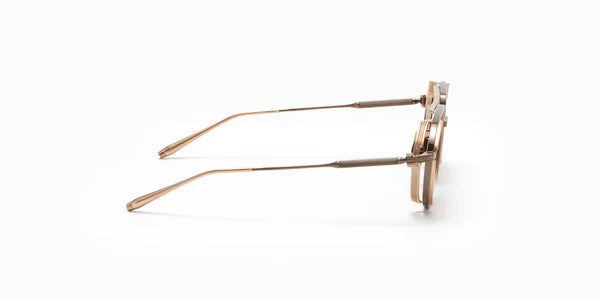 Akoni Sky Racer Antiqued White Gold & Brushed With Gold Aks511-B Size 54, Sunglasses - Dayal opticals  