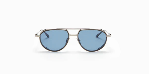 Akoni Sky Racer  Brushed Silver Aks511-C Size 54, Sunglasses - Dayal opticals  