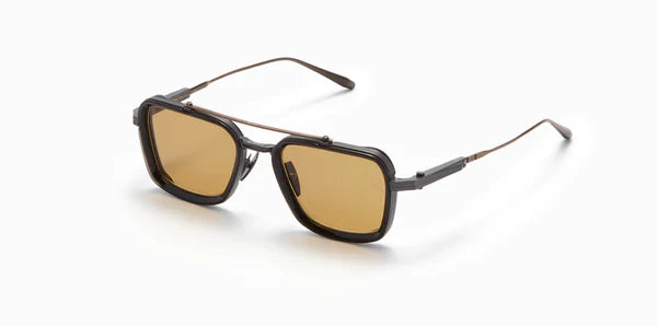 Akoni Solis Black Iron & Bronze Aks507-E Size 51, Sunglasses- Dayal opticals