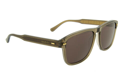 Gucci 0911S Brown Transparent 002 Size 58, Sunglasses – Dayal Opticals