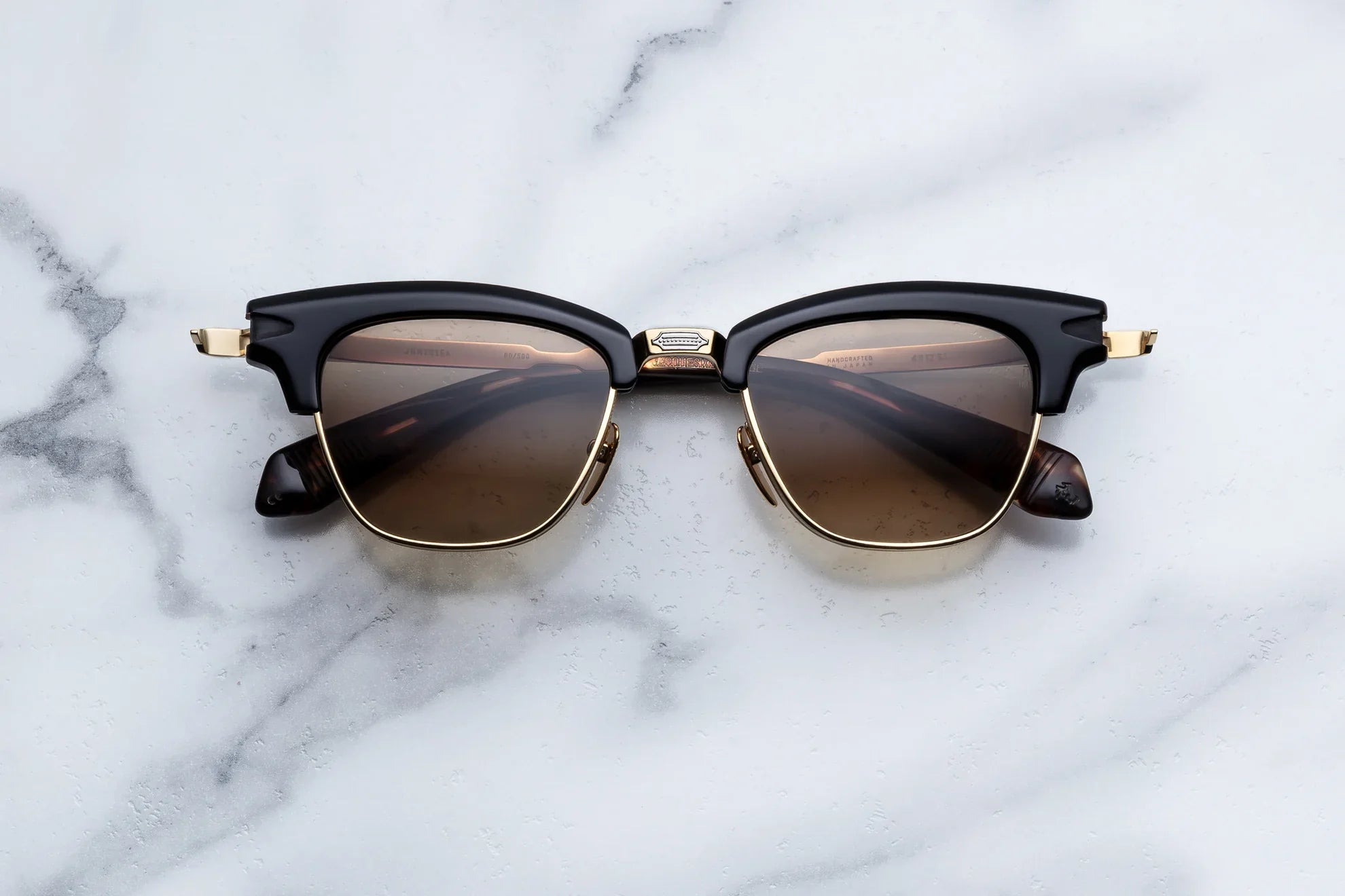 JACQUES MARIE MAGE SARTRE 13/500 JMMTQ15A NOIR 15 49 SUNGLASSES