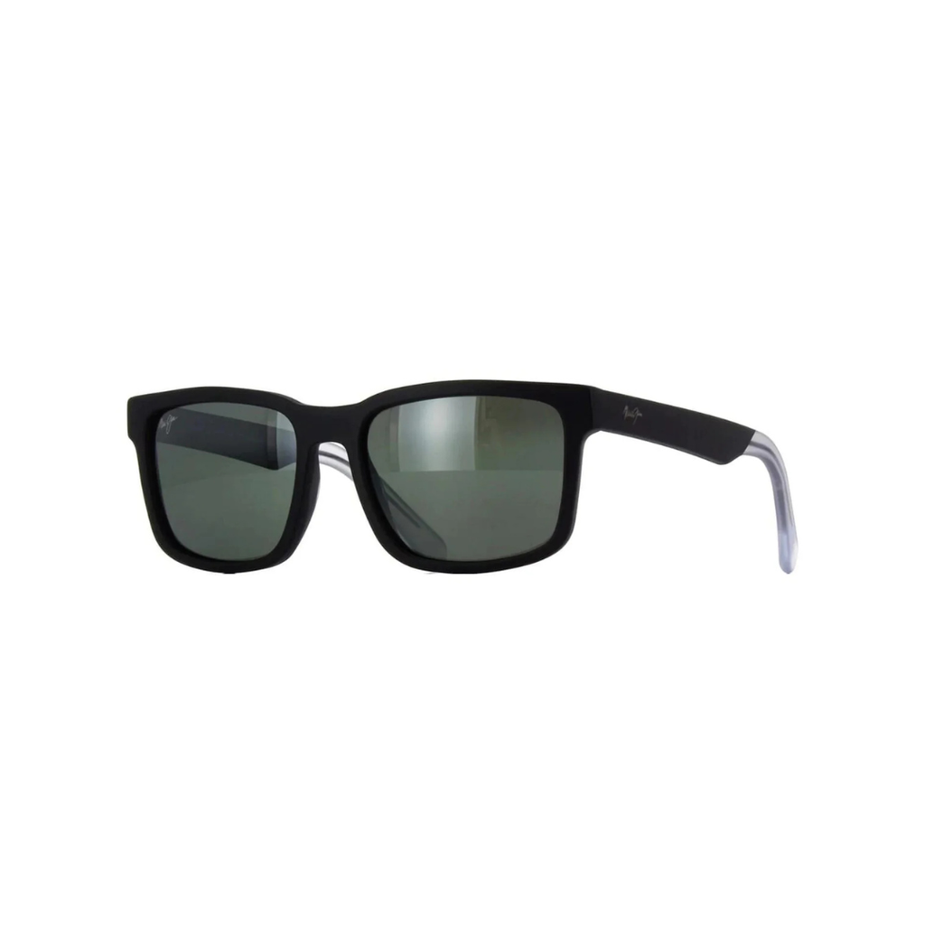 Maui Jim Stone Shack Matte Black & Crystal 862-02 sunglasses, size 55 – Dayal Opticals