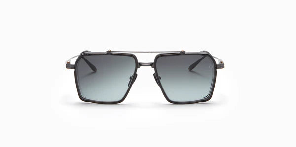 Akoni Tiros Black Iron & Black Crystal Aks510-A Size 58, Sunglasses - Dayal opticals  