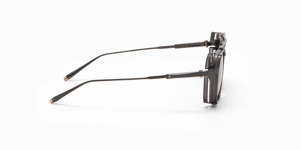 Akoni Tiros Black Iron & Black Crystal Aks510-A Size 58, Sunglasses - Dayal opticals  