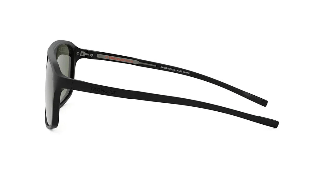 Tag Heuer 40022U Black & Green Full Rim Sunglasses – Rectangle – Dayal Opticals